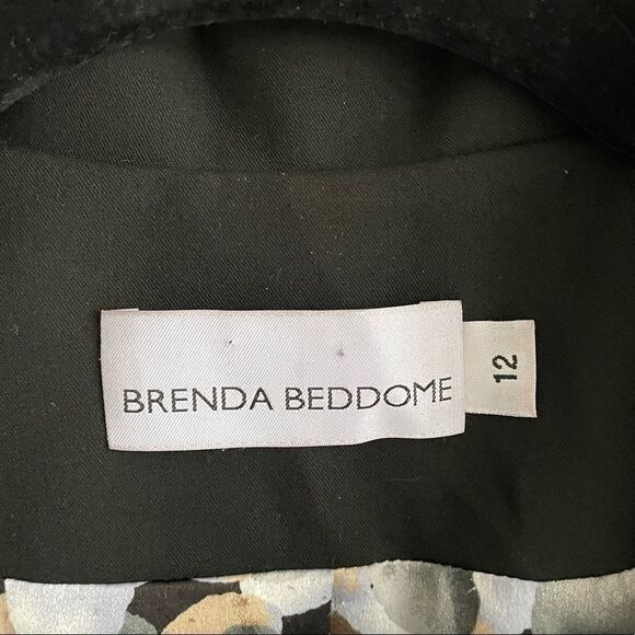 (SOLD) BRENDA BEDDOME Black Blazer 12 - Picture 6 of 6